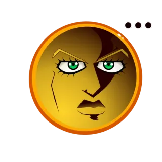 😕 bravo, emoji, rosto, expressão telegram sticker