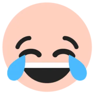 😂 Emoji, Rindo, Chorando, Lágrimas, Lol, Alegria whatsapp sticker