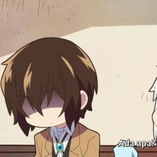 🧳 Ada apa? Anime, Mignon, Indonésien, Question, Portrait telegram sticker