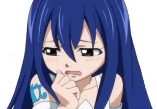 😥 Wendy Marvell Fairy Tail Anime, Fairy Tail, Wendy Marvell, süß, Manga telegram sticker