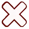 ❌