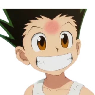 😁 Gon Freecss Hunter x Hunter Gon, Gon Freecss, anime, Hunter x Hunter, cartoon telegram sticker