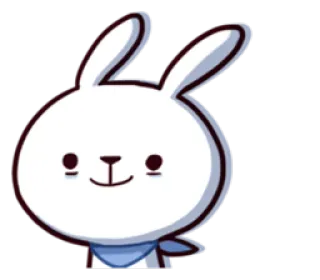 @stickersline Hyper Bunny (ENG) whatsapp stickers