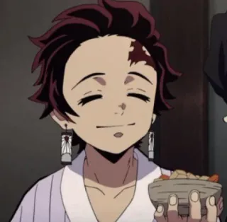🎏 Tanjiro Kamado Demon Slayer anime, demon slayer, tanjiro, manga, cute telegram sticker