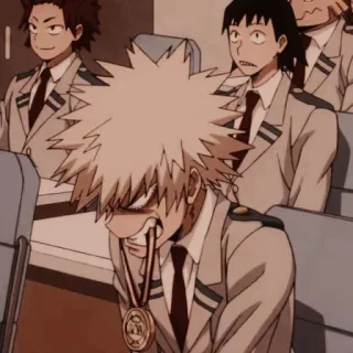 🧚 Bakugo My Hero Academia Anime, My Hero Academia, Bakugo, Personaje whatsapp sticker