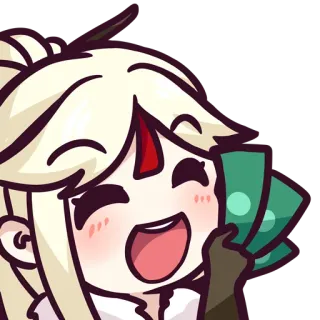 🤑 อนิเมะ, เงิน, ตัวละคร, มีความสุข, ความมั่งคั่ง, ความโลภ telegram sticker