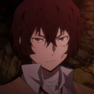 🍩 Osamu Dazai Bungou Stray Dogs Anime, Manga, Dazai, Osamu Dazai, Bungou Stray Dogs telegram sticker