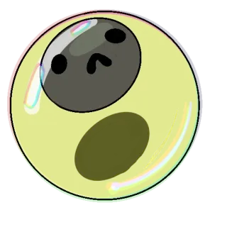 😶 Cartoon, Blase, Traurig, Emotion, Schockiert telegram sticker