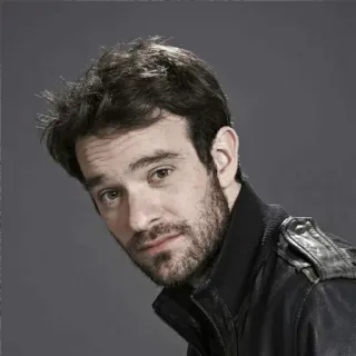 😐 Charlie Cox attore, uomo, celebrità, ritratto whatsapp sticker