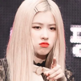 🐰 Rose Роза, Kpop, Певица, Женщина, Знаменитость, Айдол telegram sticker