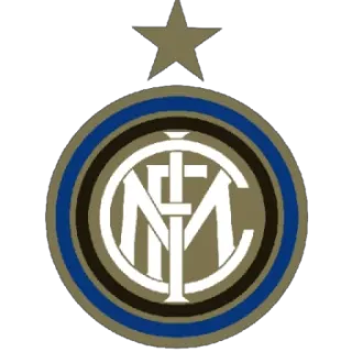 ⚽ F.C. INTERNAZIONALE MILANO Inter Milan, klub sepak bola, sepak bola, Italia, logo telegram sticker