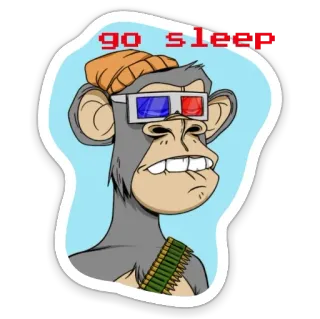 Bored Apes telegram stickers