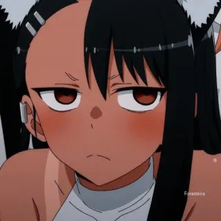 😒 Nagatoro Don't Toy with Me, Miss Nagatoro Anime, Meisje, Nagatoro, Cartoon, Personage, Manga telegram sticker