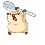 😱 БУНТ кот, ложка, восстание, протест, мем, животное, русский telegram sticker