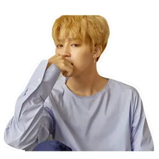 🤔 韓国, K-POP, アイドル, 男性, 歌手, 人物 telegram sticker