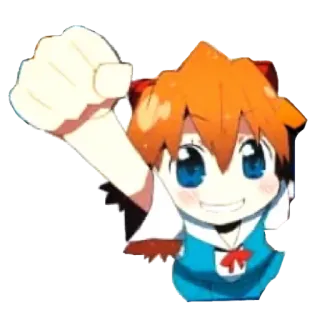 🔹 Anime, Personaje, Dibujos animados, Kawaii, Mono telegram sticker