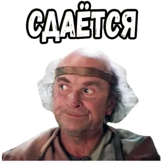 🧐 Сдаётся lucu, disewakan, menyerah, humor telegram sticker