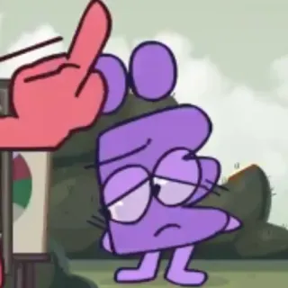 ☹️ Dibujo animado, Dedo corazón, Grosero, Gesto whatsapp sticker