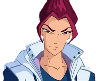 😑 Riven Winx Club การ์ตูน, วินซ์คลับ, แอนิเมชั่น, ริเวน telegram sticker
