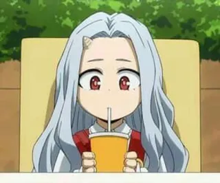 🌊 Eri My Hero Academia Anime, Manga, Fille, Mignon, Eri, My Hero Academia, Boisson telegram sticker