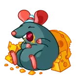 Mr. Rat telegram stickers