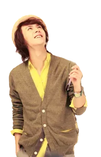 😄 person, man, sweater, hat, looking up, youth, fashion telegram sticker