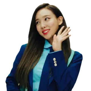 😅 wanita, gadis, potret, wajah, tersenyum, melambai telegram sticker