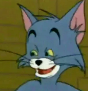 🔗 Tom Cat Tom and Jerry mèo, hoạt hình, hài hước, meme, nhân vật, hoạt hình telegram sticker