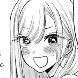 📀 Marin Kitagawa My Dress-Up Darling Anime, Manga, Mignon, Sourire, Fille telegram sticker