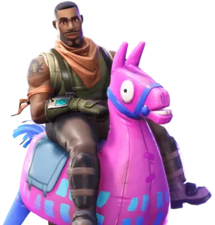 🦄 Fortnite fortnite, nhân vật, llama, trò chơi telegram sticker