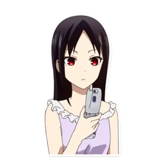 📱 Kaguya Shinomiya Kaguya-sama: Love Is War Anime, Kaguya-sama Love is War, Kaguya Shinomiya, Personaje, Dibujo animado whatsapp sticker