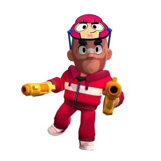 🔥 Bull Brawl Stars game, brawler, bull, character, fighter telegram sticker