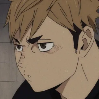 🥞 Hajime Iwaizumi Haikyuu Anime, Haikyuu, Iwaizumi, Hajime Iwaizumi, Siatkówka telegram sticker