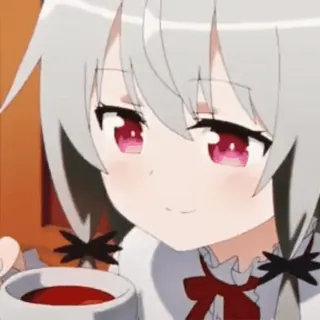 ☕️ Anime, Carino, Kawaii, Manga, Ragazza, Tè, Bere telegram sticker