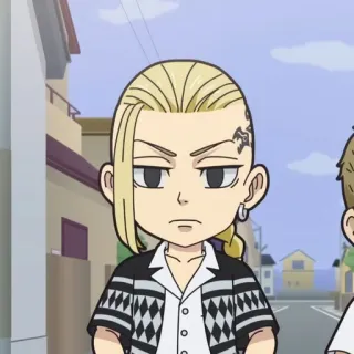 ⚜ Ken Ryuguji Tokyo Revengers Anime, Ken Ryuguji, Draken, Tokyo Revengers, Manga, Animation telegram sticker