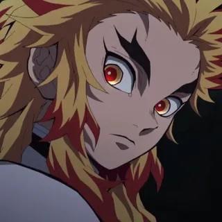 🔥 Kyojuro Rengoku Demon Slayer Anime, Demon Slayer, Rengoku, Kyojuro Rengoku, Pilier de la Flamme telegram sticker