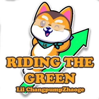 ✅ RIDING THE GREEN
Lil ChangpumpZhaoge Meme, Doge, Cryptocurrency, Financiën, Bullmarkt, Investering telegram sticker