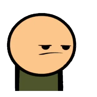 😒 氰化物与欢乐, 卡通, 坏笑, 搞笑, 表情包, 火柴人 whatsapp sticker