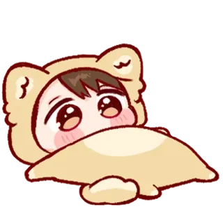 💞 cartoon, cute, bear, animal, child telegram sticker