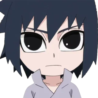 ❤️ Sasuke Naruto อนิเมะ, มังงะ, ซาสึเกะ, นารูโตะ, การ์ตูน, จิบิ telegram sticker