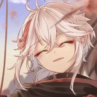 💗 Kaedehara Kazuha Genshin Impact Anime, Jeu vidéo, Genshin Impact, Kazuha, Kaedehara Kazuha telegram sticker