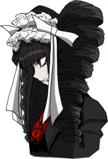 🃏 Celestia Ludenberg Danganronpa Anime, Gótico, Personagem de videogame, Danganronpa telegram sticker