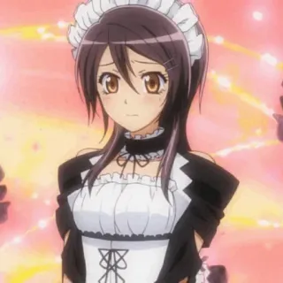 📌 Misaki Ayuzawa Kaichou wa Maid-sama! Anime, Maid, Manga, Charakter, Süß, Mädchen telegram sticker