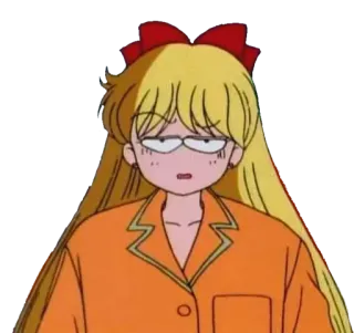 😐 Sailor Venus Sailor Moon อนิเมะ, มินาโกะ, เซเลอร์วีนัส, เซเลอร์มูน, การ์ตูน telegram sticker