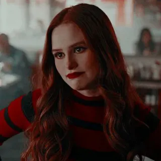 😕 Cheryl Blossom Riverdale teen, tv show, red hair, girl telegram sticker