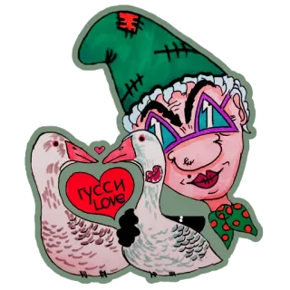 Babulya_gussi(GuKaStyle) whatsapp stickers