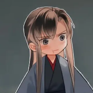 😕 动漫, 角色, 插画, 漫画, 可爱 telegram sticker