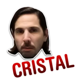 👨 CRISTAL telegram sticker