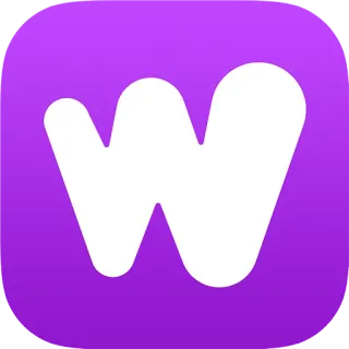 ✊ W, Logo, Lila, Symbol, App whatsapp sticker