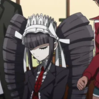 🃏 Celestia Ludenberg Danganronpa Anime, Gótico, Danganronpa, Celestia Ludenberg, Personagem telegram sticker